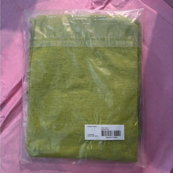 NWT Outdoor Voices - Men’s Seamless Tank Top in Green Apple - Picture 4 of 4